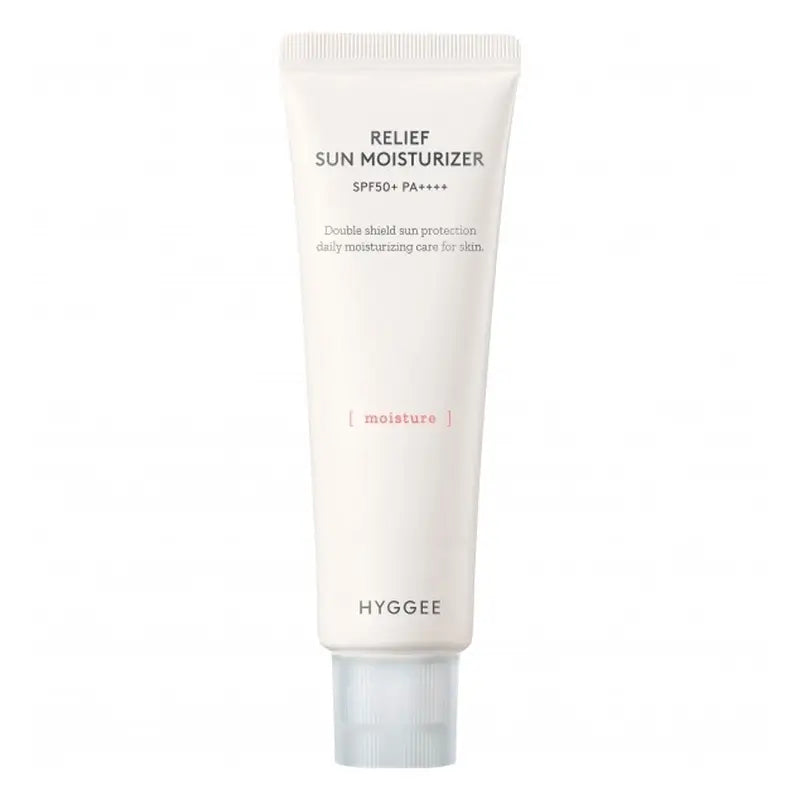 Crème solaire hydratante Hyggee Relief, 50 ml