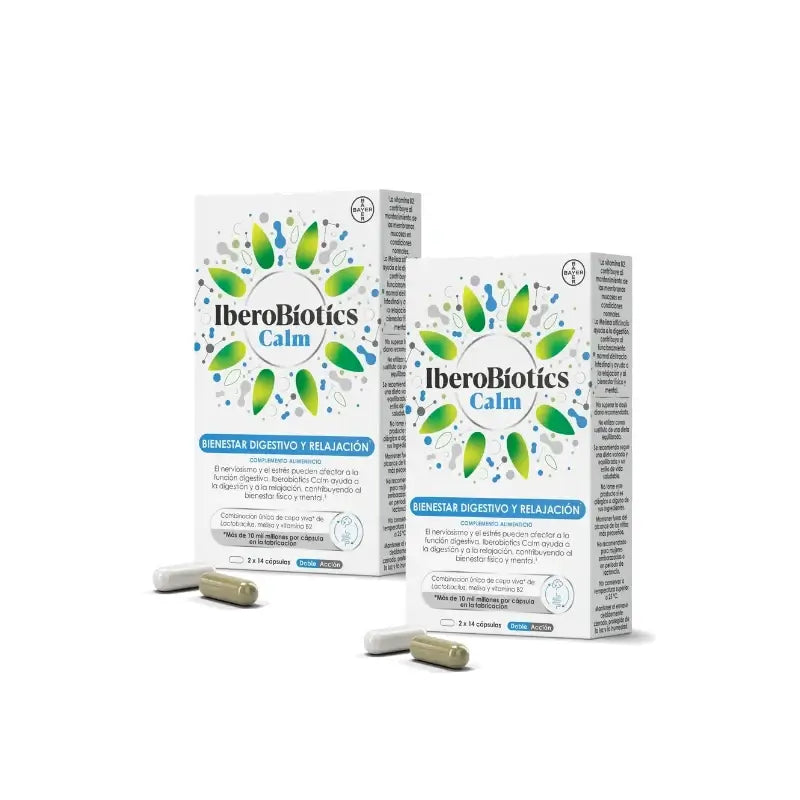 Iberobiotics Calm, lot de 2 x 28 gélules