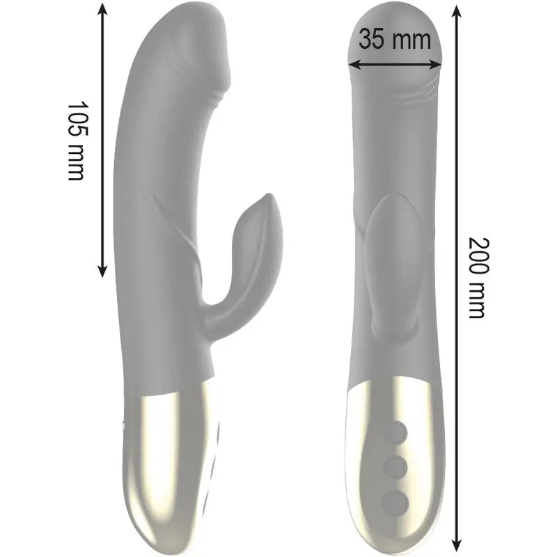 Ibiza Technology Vibrateur anatomique puissant avec lapin
