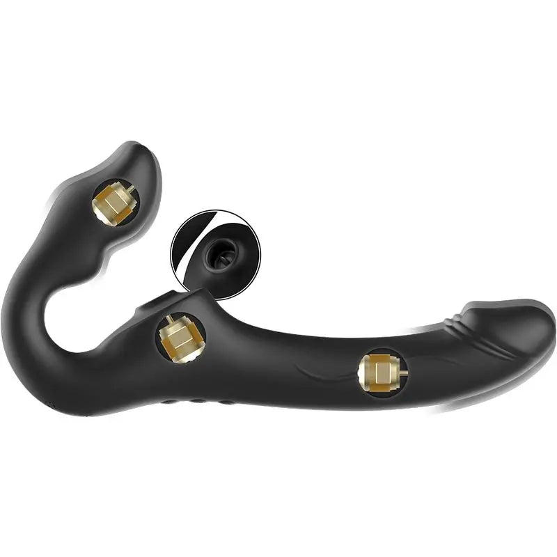 Vibrateur sans bretelles Ibiza Technology Télécommande 3 moteurs 1000 combinaisons.