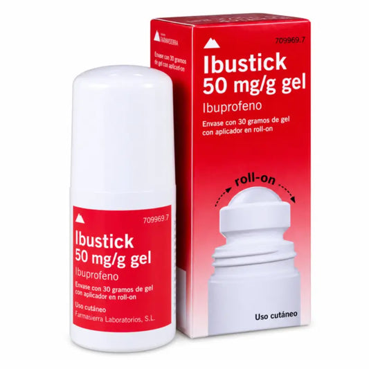 Ibustick Roll On 50 mg/g Gel 30 g