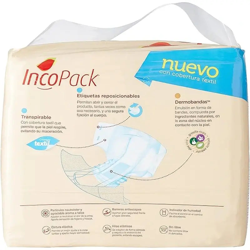 Incopack Elastic Absorbent Night Absorbent Small Size, 80 pcs.