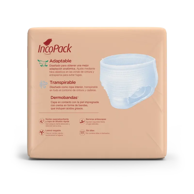 Incopack Absorbent Pantalon Jour Extra Large, 80 pcs.