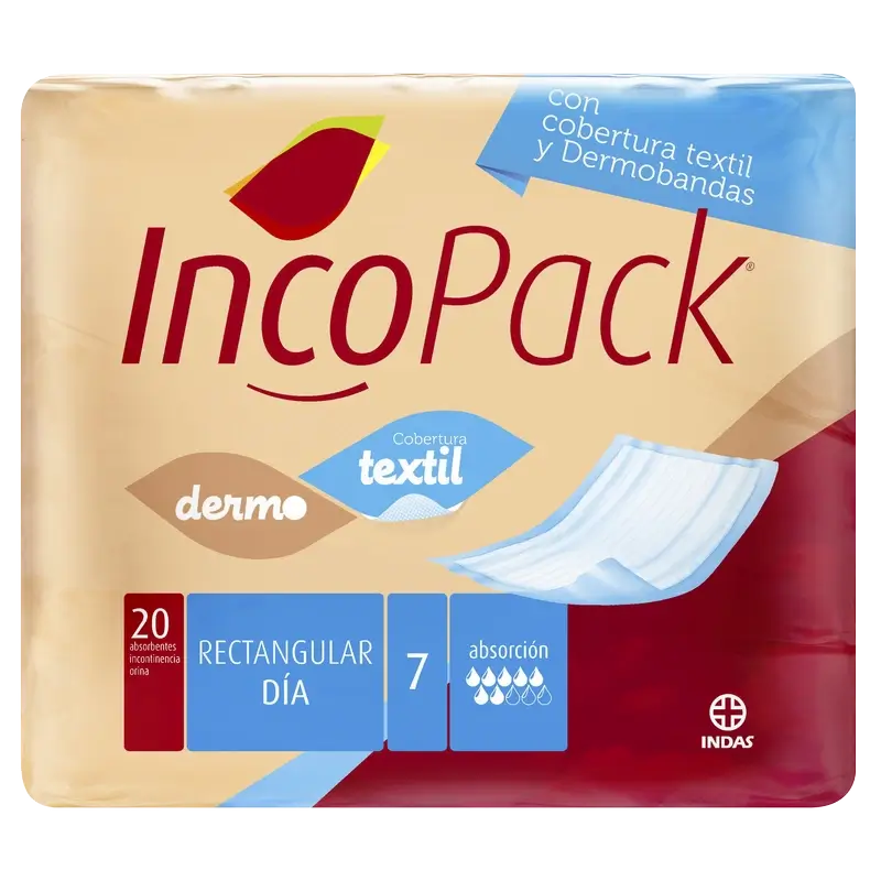 Incopack Absorbant Rectangulaire Absorbant Jour, 80 pcs.
