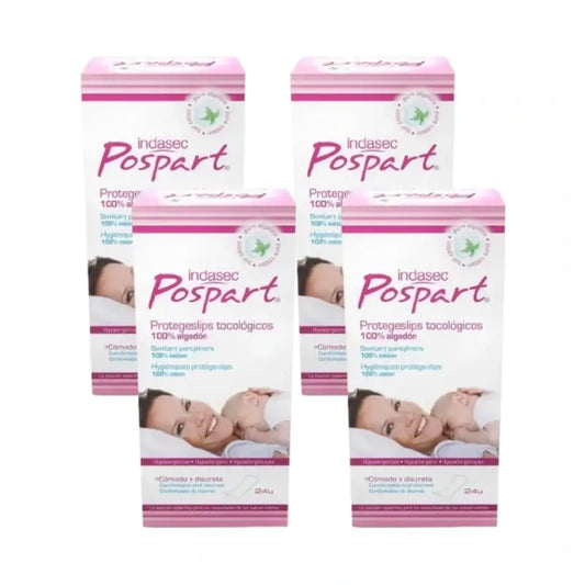 Indasec Pospart Protegeslip , 4 x 24 unités