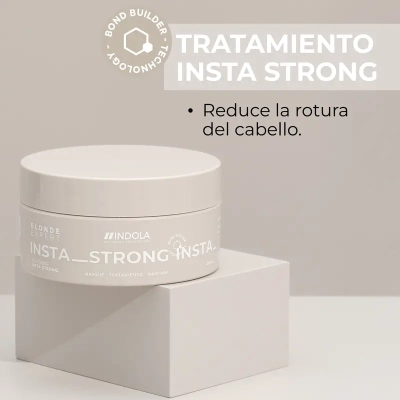 Indola Instastrong All Types Of Blondes Professional Mask, 200 Ml