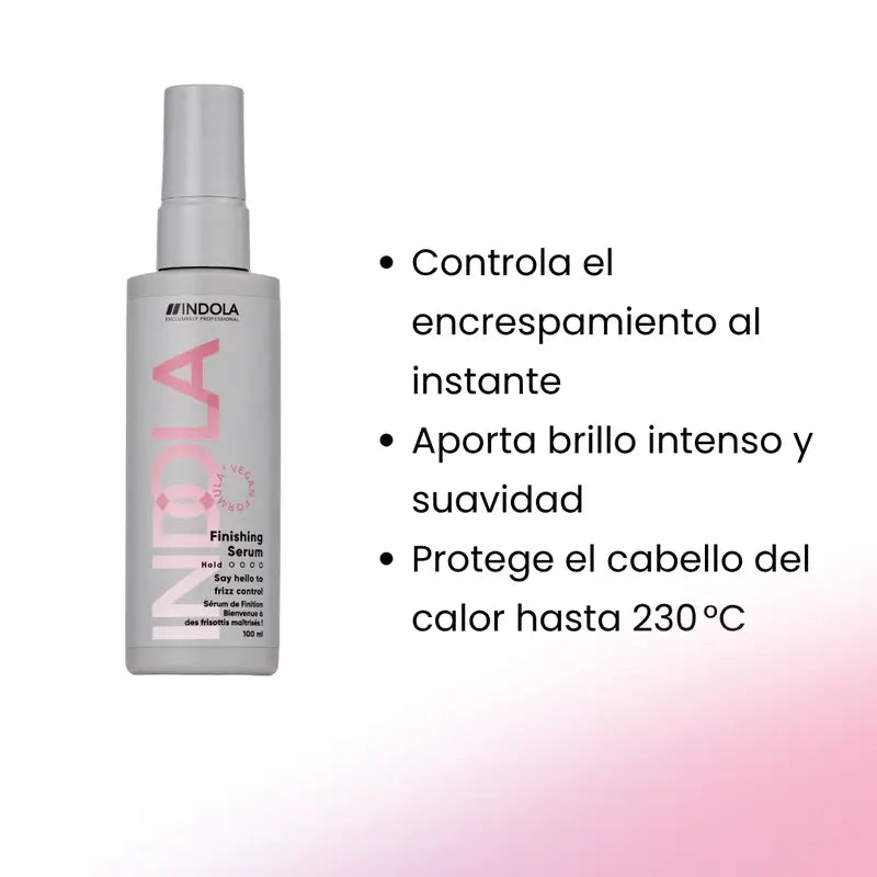 Indola Professional Anti-Frizz Finishing Serum, 100 Ml