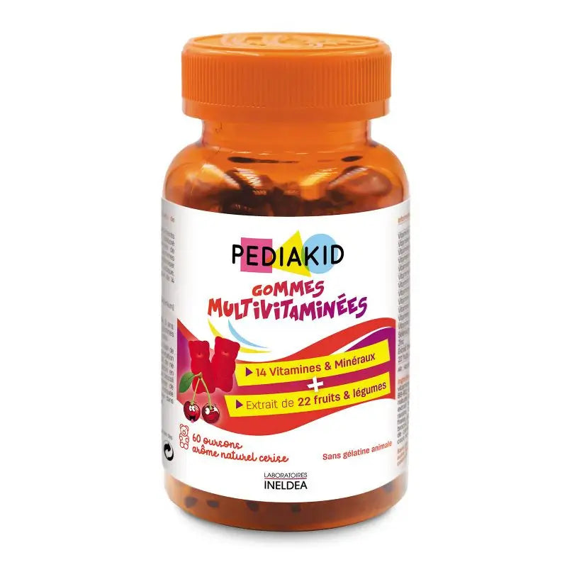 Ineldea Pediakid Multivitamin Bears , 60 gummies