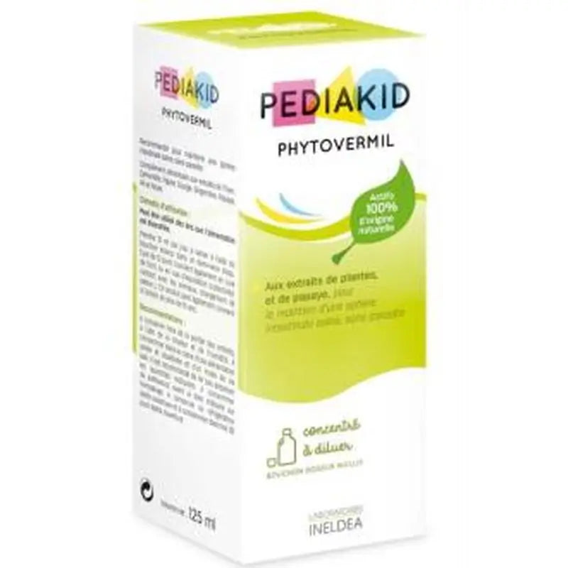 Ineldea Pediakid Phytovermil Intestinal Parasites 125Ml.
