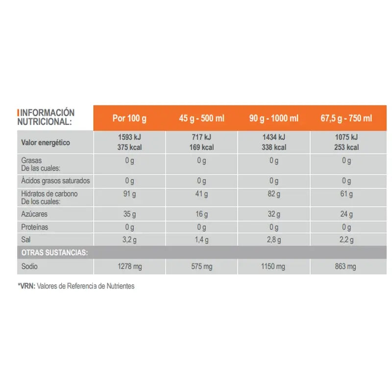 INFISPORT Sels de boisson arôme citron en poudre 800 g