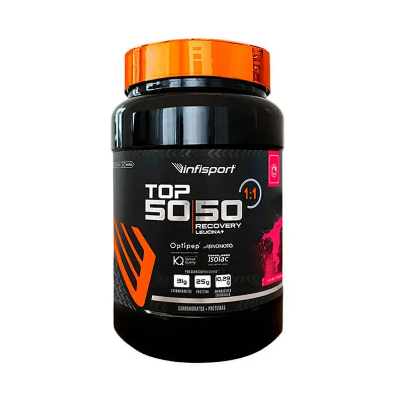 Infisport Top 50:50 Recovery Leucine+ Strawberry Flavour 1,2 Kg