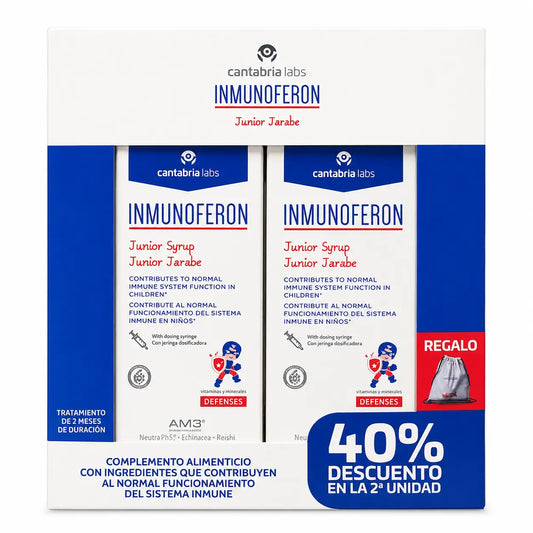 Inmunoferon Defensas Pack Duplo Junior Sirop 150 Ml