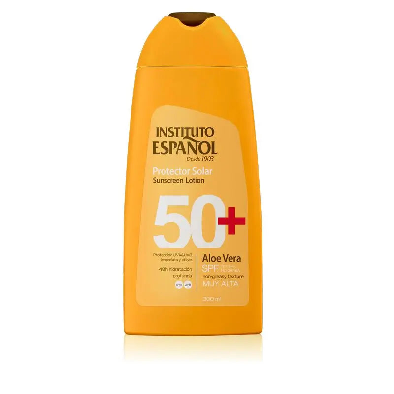 Instituto Español Sun Protection Aloe Vera Spf50+ Lotion 300Ml