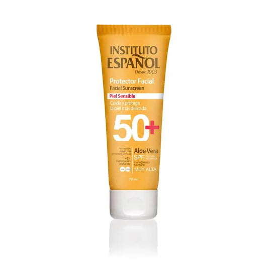 Instituto Español Facial Protection Tube for Sensitive Skin Spf50+ 75 Ml