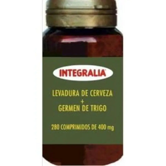Integralia Brewer's Yeast + Wheat Germ 450 Tablets