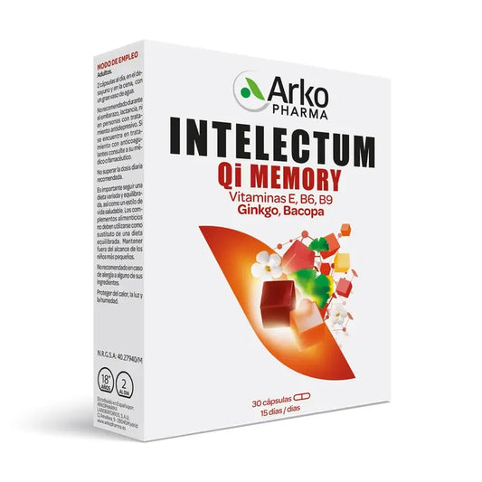Arkopharma Intelectum Memory, 30 capsules