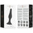Intense Anal Toys Anal Level 3 12.5Cm Black