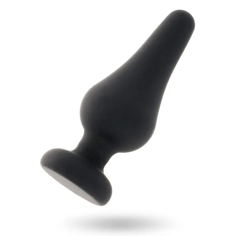 Intense Anal Toys Anal Plug Pipo M Silicone Black 11 Cm