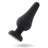 Intense Anal Toys Anal Plug Pipo M Silicone Black 11 Cm