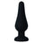 Intense Anal Toys Anal Plug Pipo M Silicone Black 11 Cm