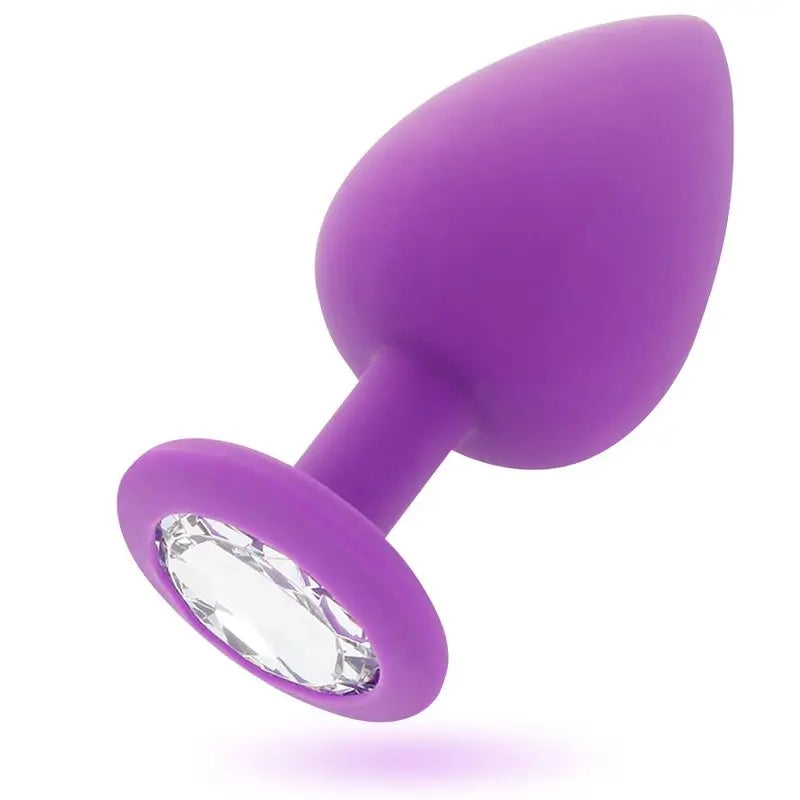 Intense Anal Toys Shelki L Anal Plug Purple