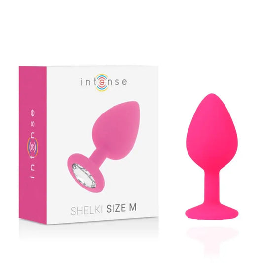 Intense Anal Toys Shelki M Anal Plug Fuchsia