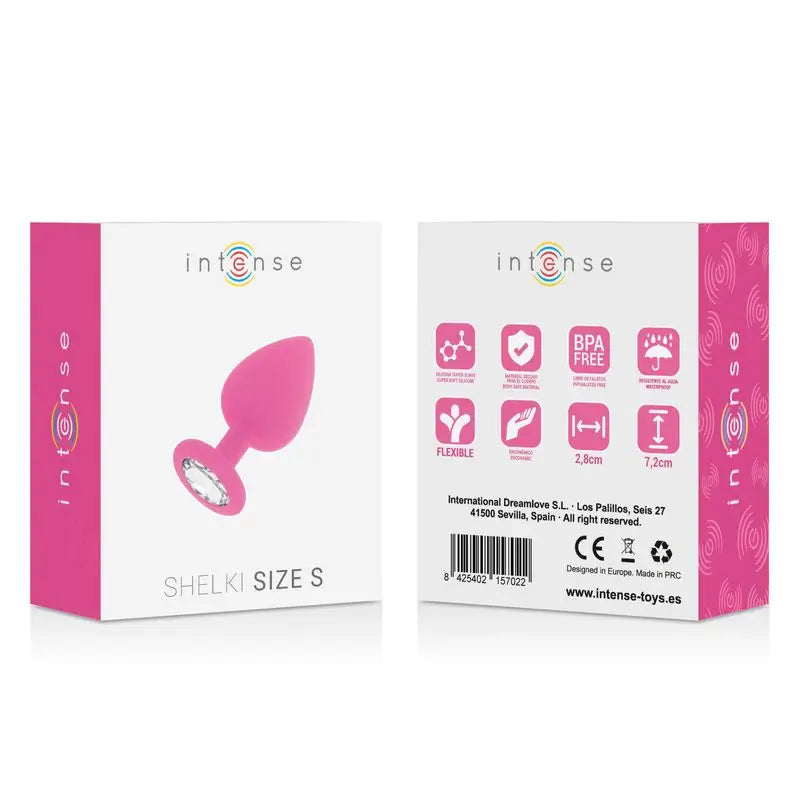 Intense Anal Toys Shelki S Anal Plug Fuchsia