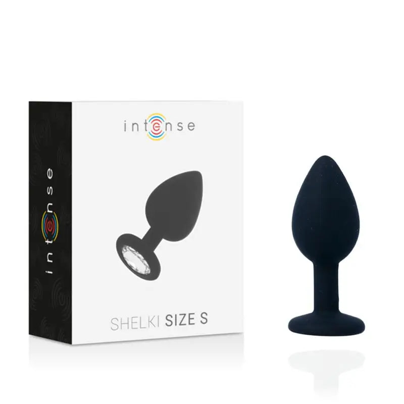 Intense Anal Toys Shelki S Anal Plug Black