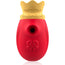 Intense Couples Toys Clitoris Stimulator 10 Modes of Suction and Licking - Red