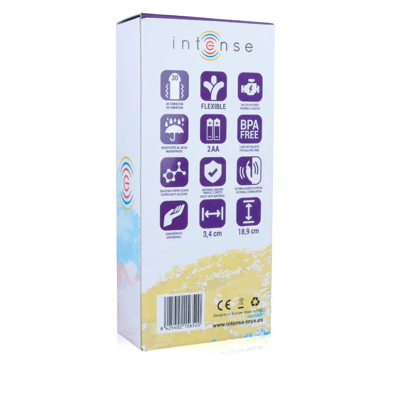 Intense Couples Toys Hilari Vibrator Lilas Silicone Luxe