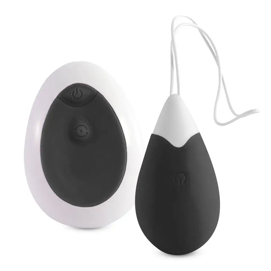Intense Couples Toys Jan Vibrating Egg Remote Control Black