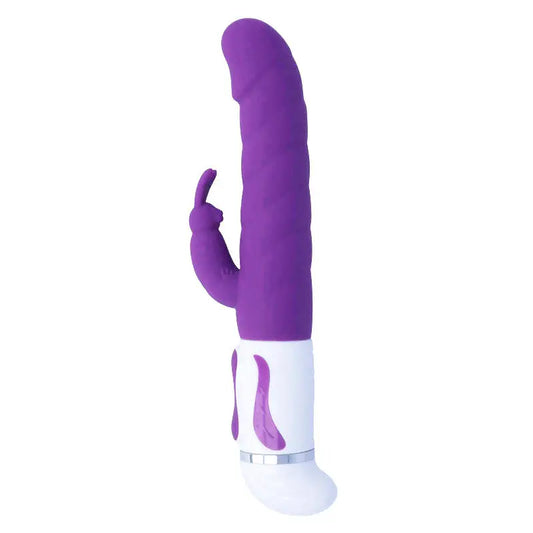 Intense Couples Toys Vibrator Rotator Silicone Lila