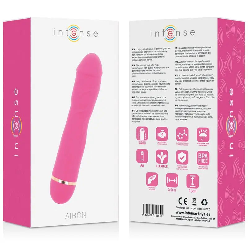 Intense Fun Airon 20 Vitesses Silicone Rose