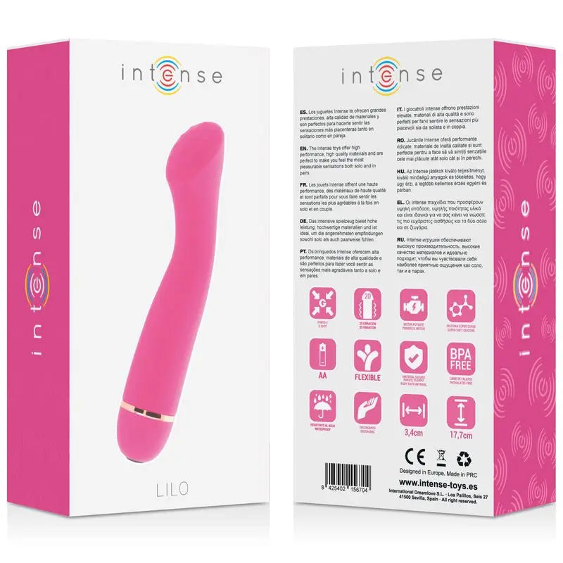 Intense Fun Lilo 20 Vitesses Silicone Rose