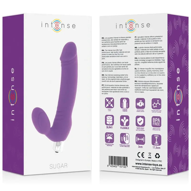 Intense Fun Sugar Seven Speeds Silicone Purple