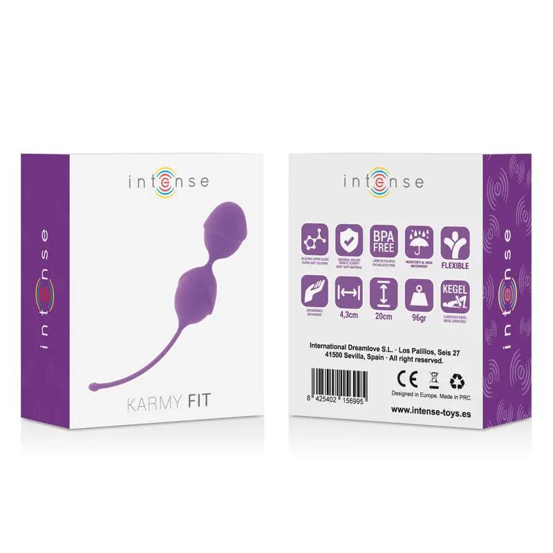 Intense Health & Fun Karmy Fit Karmy Fit Silicone Kegel Lilas
