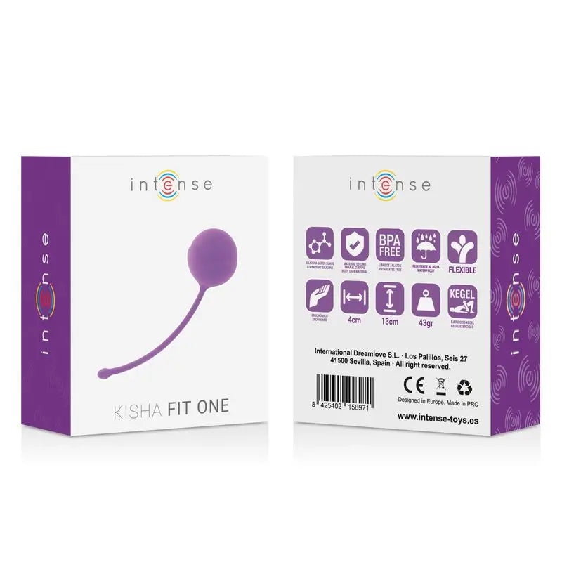 Intense Health & Fun Kisha Fit One Silicone Kegel Purple