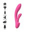 Intense Toys Luigi Vibrator Rabbit Liquid Silicone Pink