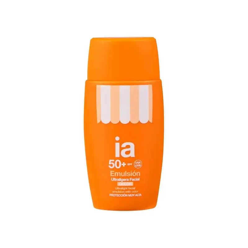 Interapothek Ultralight Face Emulsion Colour SPF50+, 50 ml