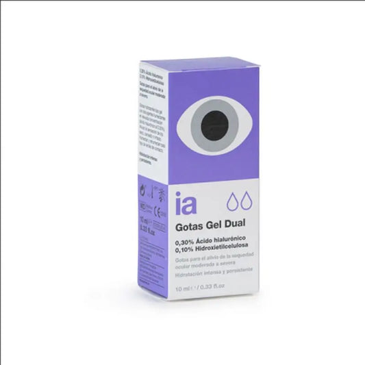 Interapothek Dual Eye Gel 0.30%, 10 ml