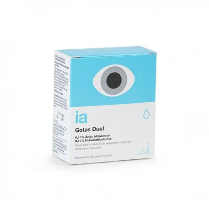 Interapothek Drops Dual 0.13% single dose, 20x0.35 ml