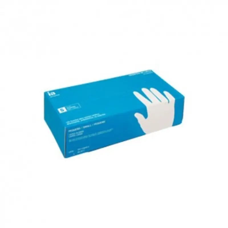 Interapothek Latex Gloves C/Pol Size M, 100 pcs.