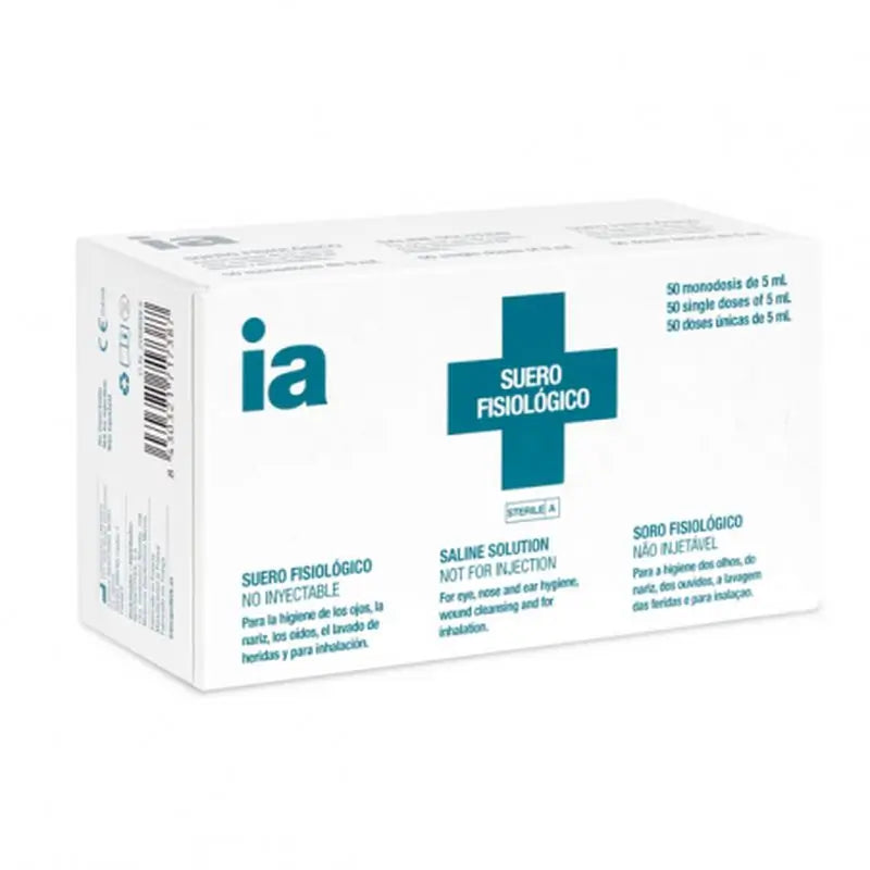 Interapothek Physiological Serum, 50 single doses