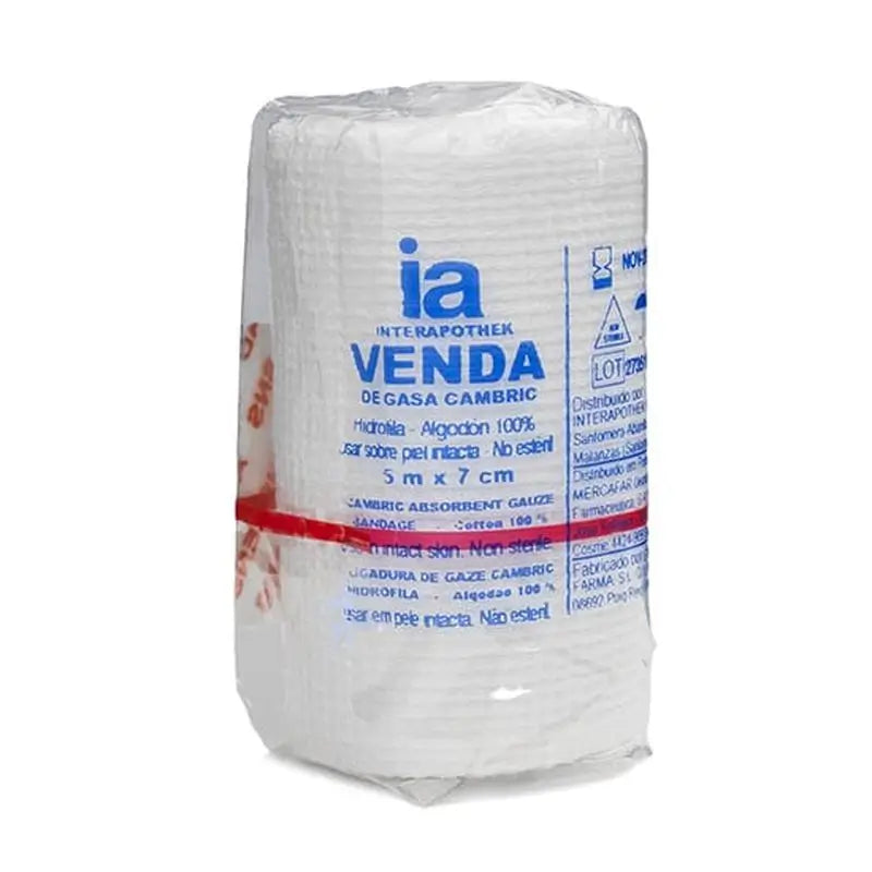 Interapothek Hydrophilic Cambric Bandage, 5X7cm