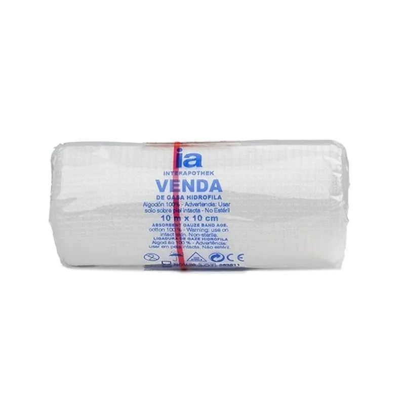 Interapothek Hydrophilic Gauze Bandage, 10X10cm