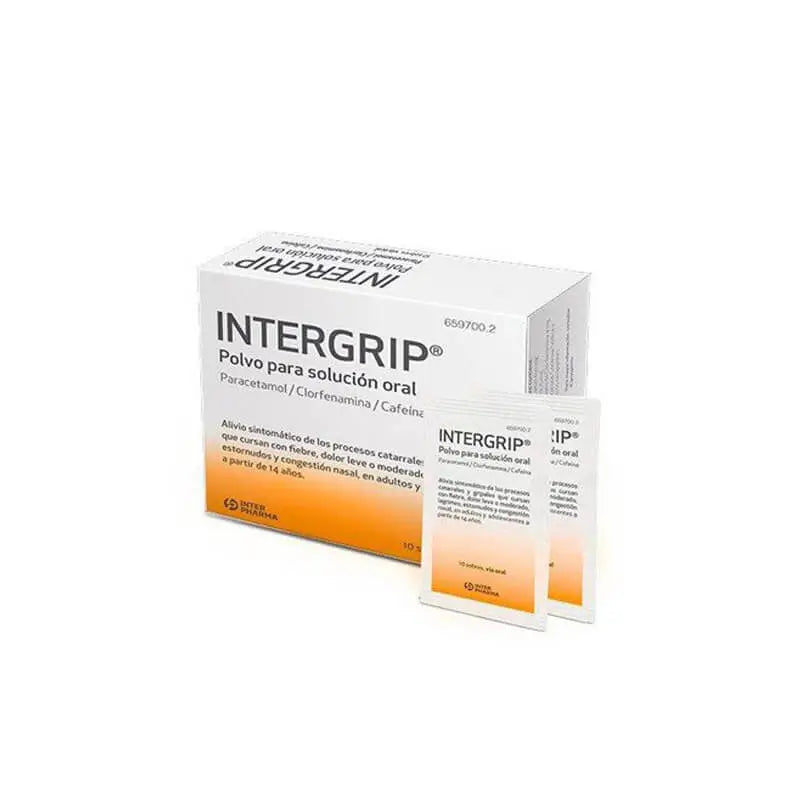 Intergrip 10 sachets Solution orale en poudre