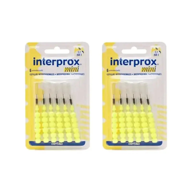 Interprox Brosse à dents interproximale mini, 2X6 unités