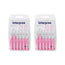 Interprox Interproximal Nano Brosse à dents, 2X6 unités