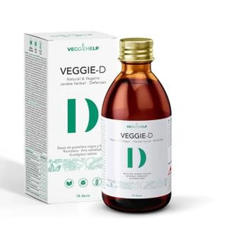Intersa Veggie-D Syrup Defences 180ml.