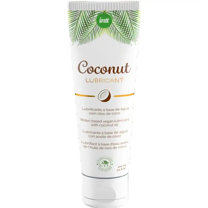 Intt Vegan Water Based Lubricant With Intense Coconut Flavour